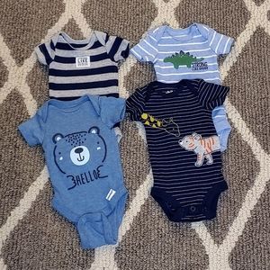 4 Preemie Onesies